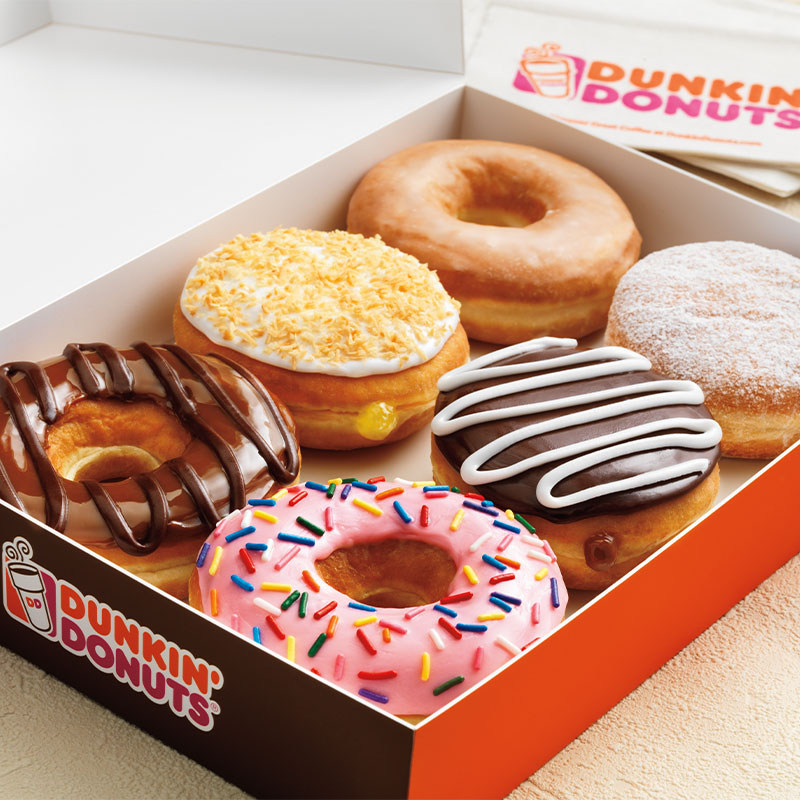 Assorted Half Dozen Dunkin' Karachi