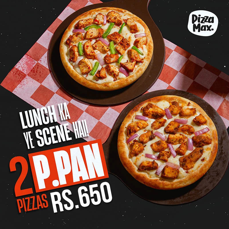 Lunch Deal Pizza Max